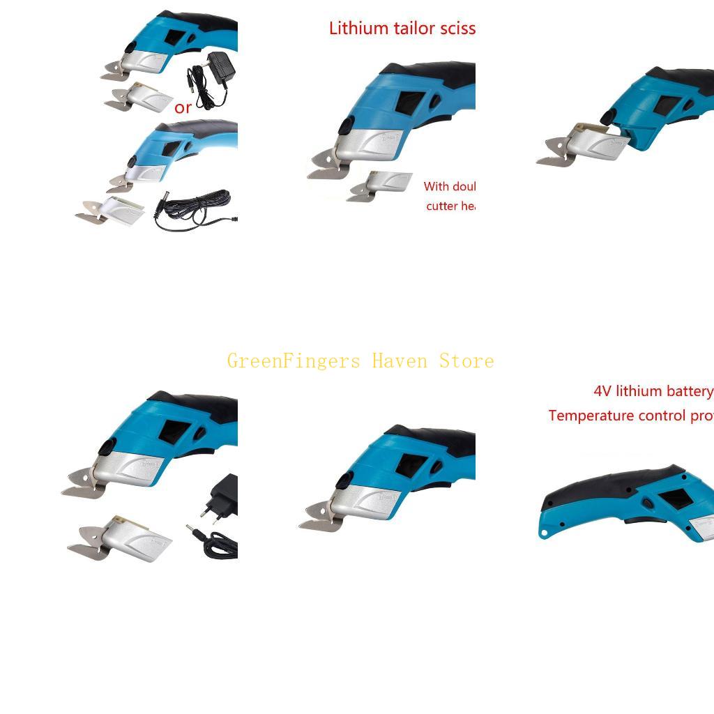 Workshop Cutting Tools - F68D 4v กรรไกรไฟฟ้าแบบยืดหยุ่นไฟฟ้าไร้สายกรรไกรตัดเย็บเครื่องมือไฟฟ้า