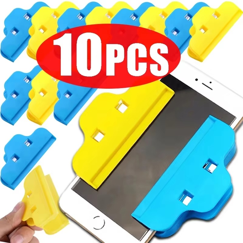 Tools Xiaomi - 1-10 ชิ้น ชุดเครื่องมือซ่อมโทรศัพท์มือถือ คลิปพลาสติก ตัวหนีบยึดสำหรับซ่อมหน้าจอ LCD