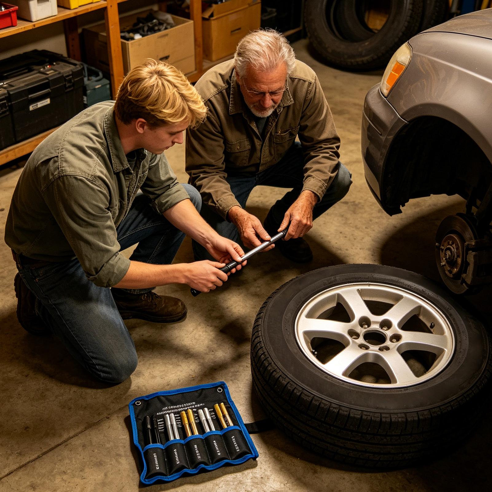 Tools For Garage - หมุดตั้งศูนย์ล้อ 10 ชิ้น อเนกประสงค์ ป้องกันสนิม กันลื่น