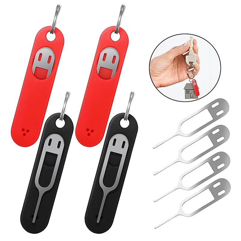 Tools Xiaomi - 1/3/5 ชิ้น/ชุด เข็มจิ้มถาดซิมการ์ด ป้องกันการสูญหาย สำหรับ iPhone
