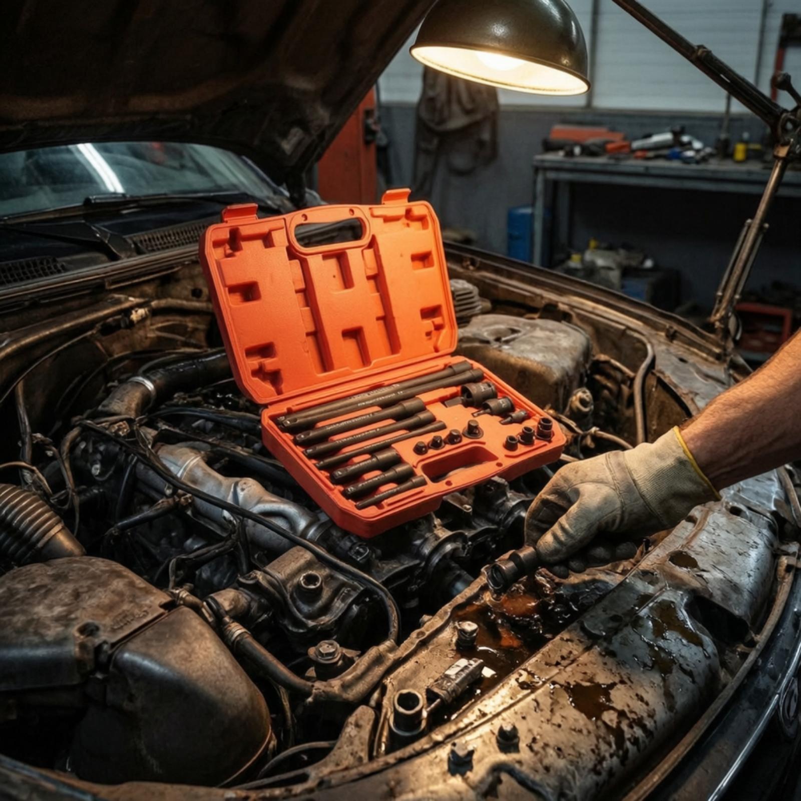 ชุดประแจกระแทก 18 ชิ้น พร้อมก้ - Tools For Garage บทวิจารณ์และราคา